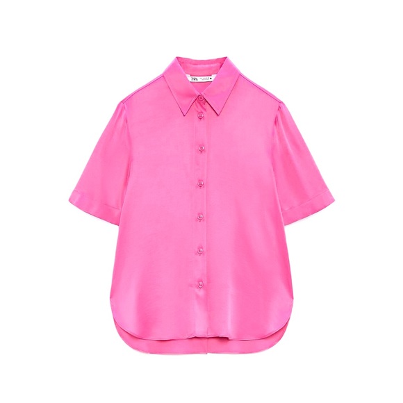 Zara Tops - Zara Satin Effect Top